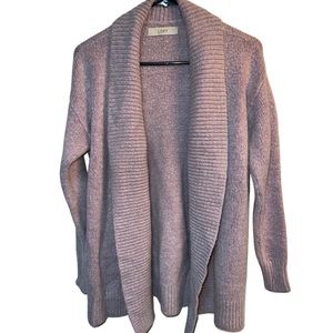 EUC - Shawl Cardigan - Light Purple - Super Soft